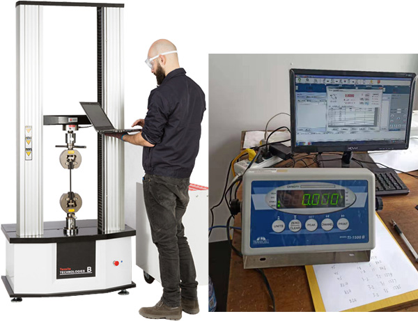 校準拉力試驗機